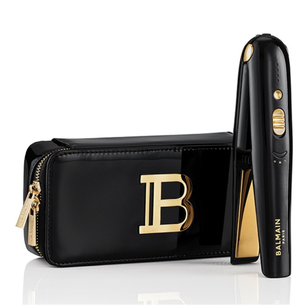 Balmain Elegant Black and Gold Styling Tool